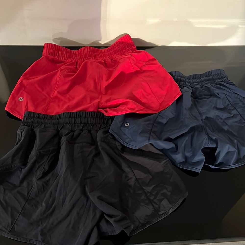 Lululemon Track That High-Rise Lined Short 3"